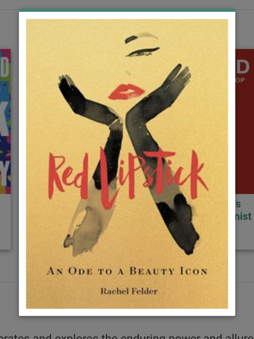 BOOK Red Lipstick  — An Ode To A Beauty ICON